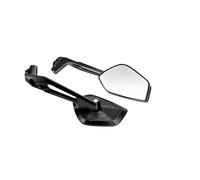 Adjustable motorcycles mirror For Adventure Motorcycle Mirrors 8MM 10MM Black Universal Rear View Side Mirror Fit For Scooter Moped Dirt Bike Quad Motorcycle mirrors