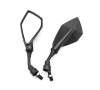 Adjustable motorcycles mirror For ATV Motorcycle Mirrors Red M10 ABS Rearview Scooter E-Bike Dirt Bike Rear View HD Side Mirror Motorcycle mirrors(Black)