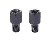 Adjustable motorcycles mirror For Motorcycle Mirror Adapters 1 Pair Black M10 10MM For M8 8MM Rearview Mirrors Clockwise Anti-clock Right Left Thread Motorcycle mirrors(M10M8 (RR and LL))