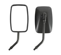 Adjustable motorcycles mirror For Motorcycle Scooter ATV 1 Pair Black 10MM Universal Rear View Mirrors Thread Rectangle Rearview Side Motorcycle mirrors