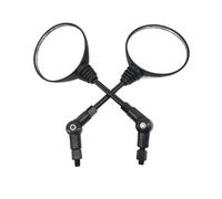 Adjustable motorcycles mirror For Street Bike Scooter E-bike Round Mirror Motorcycle Black Universal 10mm Side Rearview Motorcycle mirrors