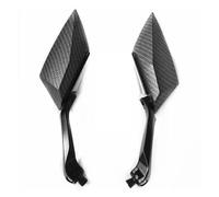 Adjustable motorcycles mirror For Suzuki Chopper For Touring Bobber 2pcs Universal Motorcycle 8mm 10mm Rearview Side Mirrors Motorcycle mirrors(Carbon)