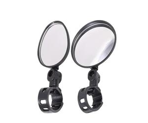 Adjustable motorcycles mirror For Universal Motorcycle Handlebar Mounts Reflectors 360 Degree Rotation Auxiliary Wide Angle Convex Mirror Bicycle Motorcycle mirrors(2X MIXED)