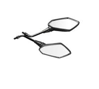 Adjustable motorcycles mirror Universal 1 Pair 8mm 10mm Motorcycle Scooter E-Bike Handle Bar End Side Rearview Mirrors Electromobile Convex Mirror Motorcycle mirrors(10mm)