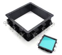 Adjustable Mould Housing Kit for Silicone Moulds Making - Plastic Mould Housing Frame for Silicone Rubber Mould Making, DIY Resin Mould - Free Combination Moulding Housing for Soap Mould, Candle Mould