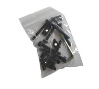 Adjustable Mounting Hardware Set with Screwdriver for High Chair Upgrades and Cabinet Maintenance Heavy Duty Nursery Chair Fittings