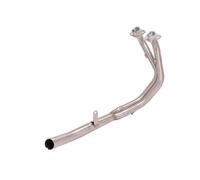 Adjustable Muffler Silencer For 500X ZF500GY XR5 Link Tube Motorcycle Exhaust Modified Front Middle Pipe Connect 51MM Muffler