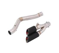 Adjustable Muffler Silencer Slip On Muffler Motorcycle Exhaust Modify Middle Link Pipe Modified Tube For TRK502C TRK 502c