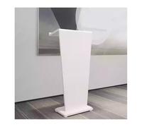Adjustable Muifunctional Speaker's Podium - Versatile Wooden Lectern for Classrooms Events & Debates - Elegant Black Design Perfect for Training Rooms & Presentations