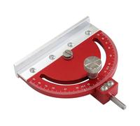 Adjustable Multi-Angle Drill Press Protractor Square Guide,Precision Drill Bit Angle Finder from -85° to 85° for Drill Press Table - Red