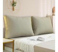 Adjustable Multifunctional Reading Pillow for Bed or Sofa Removable Cover Soft rt Cushion Headboard Baby Cushion 120x50x18cm Pair (F 180x50x18cm pair)