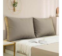 Adjustable Multifunctional Reading Pillow for Bed or Sofa Removable Cover Soft rt Cushion Headboard Baby Cushion 120x50x18cm Pair (G 180x50x18cm pair)