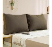 Adjustable Multifunctional Reading Pillow for Bed or Sofa Removable Cover Soft rt Cushion Headboard Baby Cushion 120x50x18cm Pair (A 180x50x18cm pair)