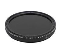 Adjustable ND Filter Variable Density Filter ND2 400 Adjustable ND Camera Lens Filter for ND2 ND400 Camera ND Filter (49mm)