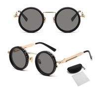 Adjustable ND Sunglasses for Men & Women, Stepless Dimming Polarized Shades with Photochromic HD Lenses