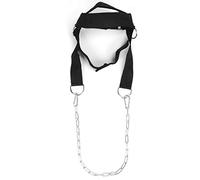 Adjustable Neck Harness for Strength Training, Neck Weight Exerciser with Triple Strap Design and D - Rings, for MMA Fighters, Bodybuilders and Powerlifters