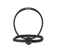 Adjustable Neck Mount for DJI Osmo Pocket 4/3 - Flexible POV Chest Harness with Quick-Release Adapter (Black)