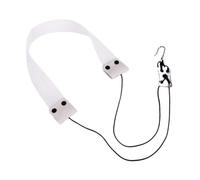 ＡＷＨＡＯ Adjustable Neck Strap for Alto Saxophone, for Daily Practice And Performances, White