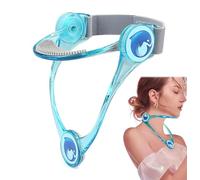 Adjustable Neck Support, Neck Brace Cervical Collar, Portable Neck Traction Device Neck Stretcher Forward Head Neck Posture Corrector for Women and Men Cervical Spine Pressure Relief