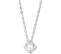 Adjustable Necklace,Creative Personality Set-Up Geometric Necklace,Europe and The Hollow Polygon Collarbone Chain Female sNecklace for Women Men