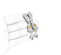 Adjustable Nipple Clamps Set with Bells, Extra Firm Pressure Design, No Piercing Required, BDSM Accessory for Sensory Play and Intensity Control