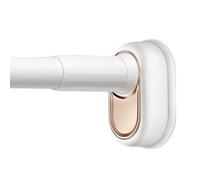 Adjustable No-Drill Tension Rod - Extendable 100-170cm (3.28-5.58ft) - Ideal for Bathroom, Window, Closet - Easy Installation, Sleek White Finish, Durable & Versatile