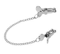 Adjustable Non-Piercing Metal Nipple Clamps Nipple Toys for Women Couples BDSM Restraints Breast Clips Female Sexual Pleasure Sex Toys Flirting Stimulate for Adult Play