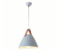 Adjustable Nordic Industrial Pendant Light - Vintage Style Chandelier for Kitchen Island Dining Room & Living Spaces | E26 Compatible | 36cm Pink Metal Fixture
