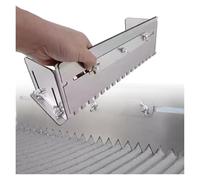 Adjustable Notched Trowel & Mortar Comb Spatula for Precise Floor Tile Leveling and Installation
