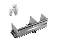Adjustable Notched Trowel Mortar Comb Tiles Levelers Sand Leveling Tiling Paving Tool for Large Flooring & Tiling Trowel, with Gloves(600 Type B)