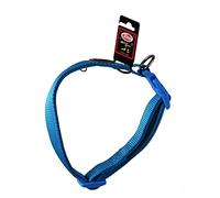 Adjustable nylon collar with neoprene lining NEOPRENE COMFORT size S - 1,5cm (25cm-40cm), blue, CO-NEO-LIGHTBLUE-S