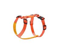 Adjustable Nylon Dog Harness Chest Vest No Pull Soft Padded Pet Puppy Walking For Small Medium Large Dogs(Orange,Chest 53-68cm)