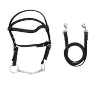 Adjustable Nylon Horse Bridle Rein - Stylish Equestrian Rein for Horses with Shoulder Height 1.3 Meters and Above - Ideal for Riding and Training (L 360ml 6.8x14.5cm / 2.7x5.7in)