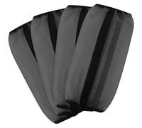 Adjustable Nylon Horse Leg Wraps, 4-Piece Set, Mosquito and Debris Protection for Training and Riding, 12.6 X 13.4 Inches