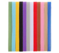Adjustable Nylon Pet Collar 12 Pack for Puppies and Kittens | Pp Material, Assorted Colours, Easy to Use Bands, Suitable for Selection and Id Tracking Random Color