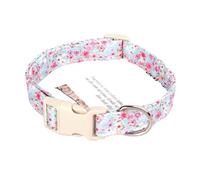 Adjustable Nylon Printed Dogs Collar, Cute Chihuahua Bulldog Collars, Necklace For Small Medium Large Dogs Pet Supplies(3,M)