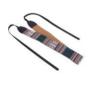 Adjustable Nylon Vintage Camera Strap, Double Reinforced Interfaces, Non Slip, Breathable, Skin Friendly Camera Neck Shoulder Strap for DSLR and Mirrorless Cameras (Style 5)