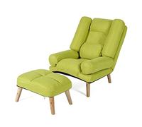 Adjustable omic Recliner Chair with Foot Rest Comfortable Accent Armchair for Living Room Office Bedroom Dormitory Ideal for Seniors and Elderly