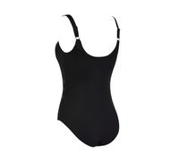 Adjustable one-piece swimsuit for women Zoggs Sandon Scoopback E+ Black 46