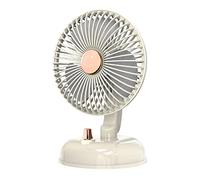 Adjustable Oscillating Fan Shaking For Head Quiet Air Supply Large Battery Capacity 2000mAH Strong Rechargeab Oscillating Fan Outdoor Small