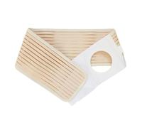 Adjustable Ostomy Belts, 5in Wide Ostomy Support Belt, Abdominal Fixation Band, Prevents Parastomal Hernia(Medium)