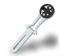 ADJUSTABLE OUT FRONT ALUMINUM ALLOY COMPUTER MOUNT FOR CYCLISTS (titanio)