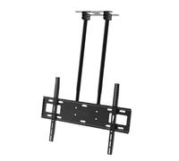 Adjustable Outdoor Ceiling TV Mount Bracket - Telescoping Wall Mount for 50-110 Inch Flat Screen TVs, Perfect for Vaulted Ceilings & Outdoor Spaces, & Versatile
