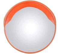 Adjustable Outdoor Convex Mirror - Wide-Angle Security Lens for Traffic Safety - Universal Fit with Pole Mounting Hardware - Enhance Visibility and Prevent Accidents