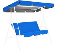Adjustable Outdoor Garden Swing with Removable Cush - table Seating Bench for Relaxat Perfect for Poolside Patio and Backyard Use