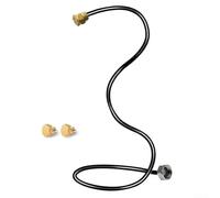 Adjustable Outdoor Misting Cooling For System with 3 Spray Nozzles Designed for Use in Various Outdoor Settings (1.5m)