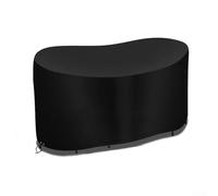 Adjustable Oval Table Cover Made from 210D Oxford Cloth for Custom Fit Protection (146 * 70 * 80cm)