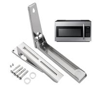 Adjustable Oven Rack Bracket - Foldable Stretch Oven Bracket Holder | Expandable Microwave Oven Shelf | Stainless Steel Space-Saving Oven Rack Holder, Folding Sturdy Rack Shelf for Home Kitchen