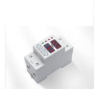 Adjustable Over and Under Voltage Current and Leakage Surge Lightning Protective Device Protector reclosing Relay 63A(YRVP-3 63A)