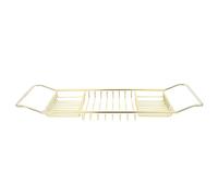 Adjustable Over Counter Drainer Tray - Expandable Sundries Holder for Glass Basin & Book Storage, Versatile Extendable Design